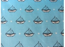 REST 20xm Jersey Maritim - Schiffchen hellblau